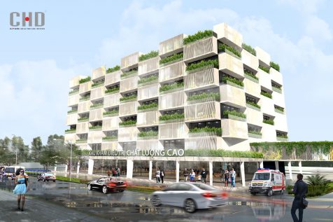 Thiết kế bệnh viện Cát Mộc HealthCare Design - Bệnh viện Sản nhi Quảng Ninh