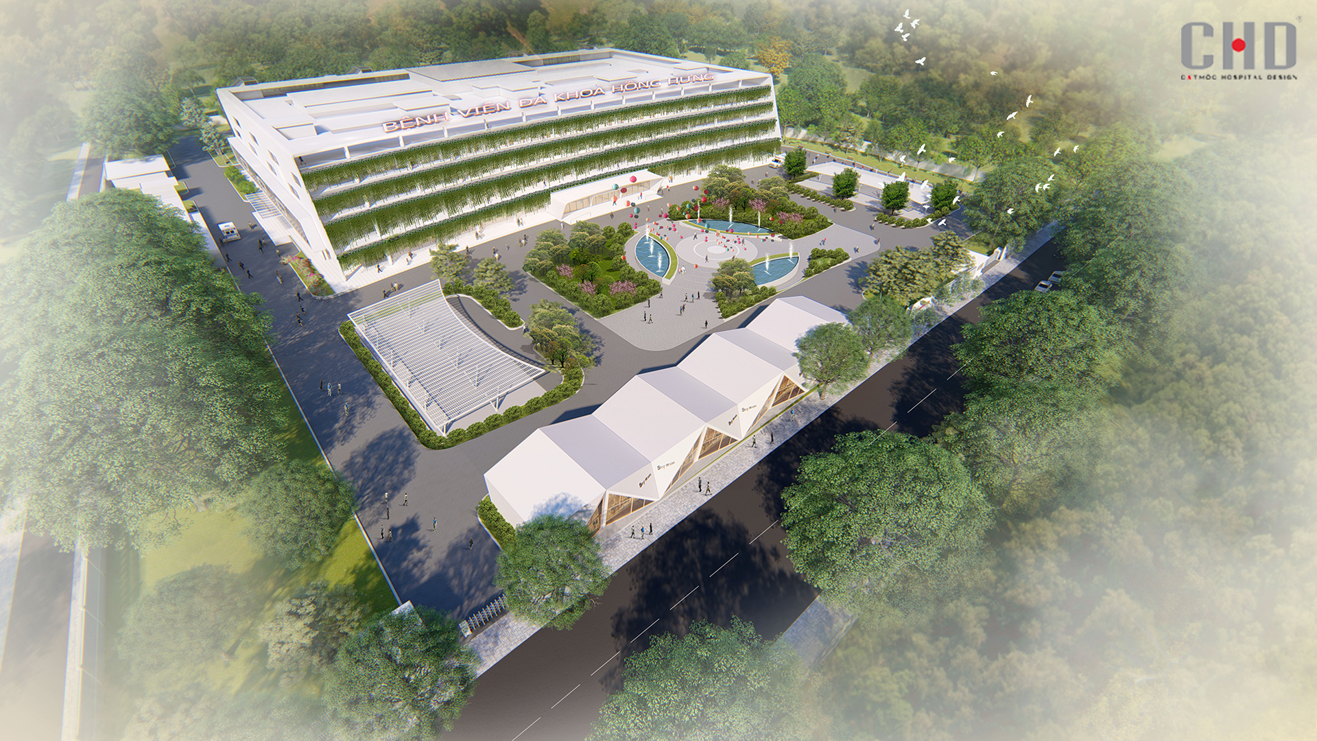 Bệnh Viện Đa Khoa Hồng Hưng - Tây Ninh - Thiết Kế Bệnh Viện - Cát Mộc  Healthcare Design