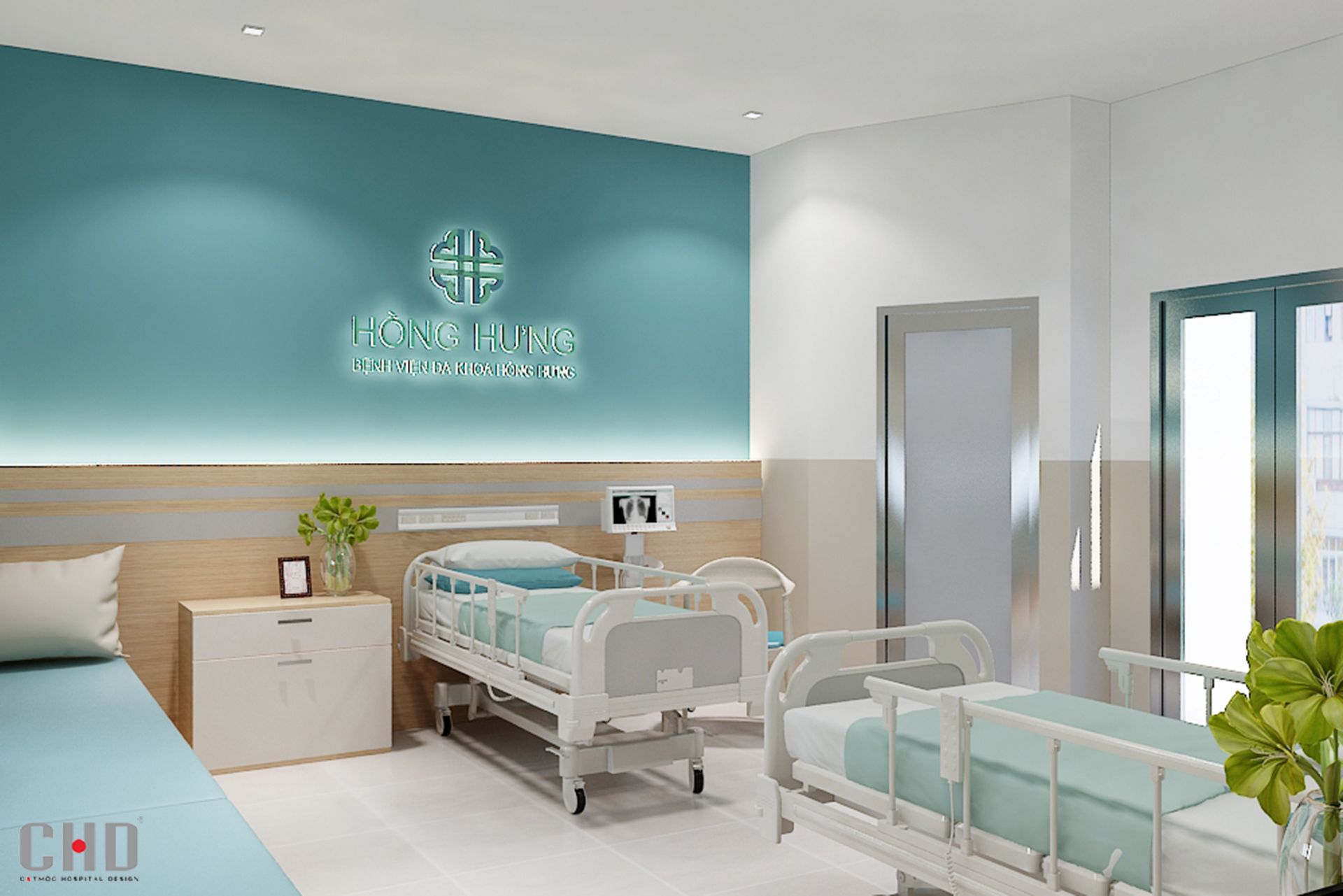 Bệnh Viện Đa Khoa Hồng Hưng - Tây Ninh - Thiết Kế Bệnh Viện - Cát Mộc  Healthcare Design