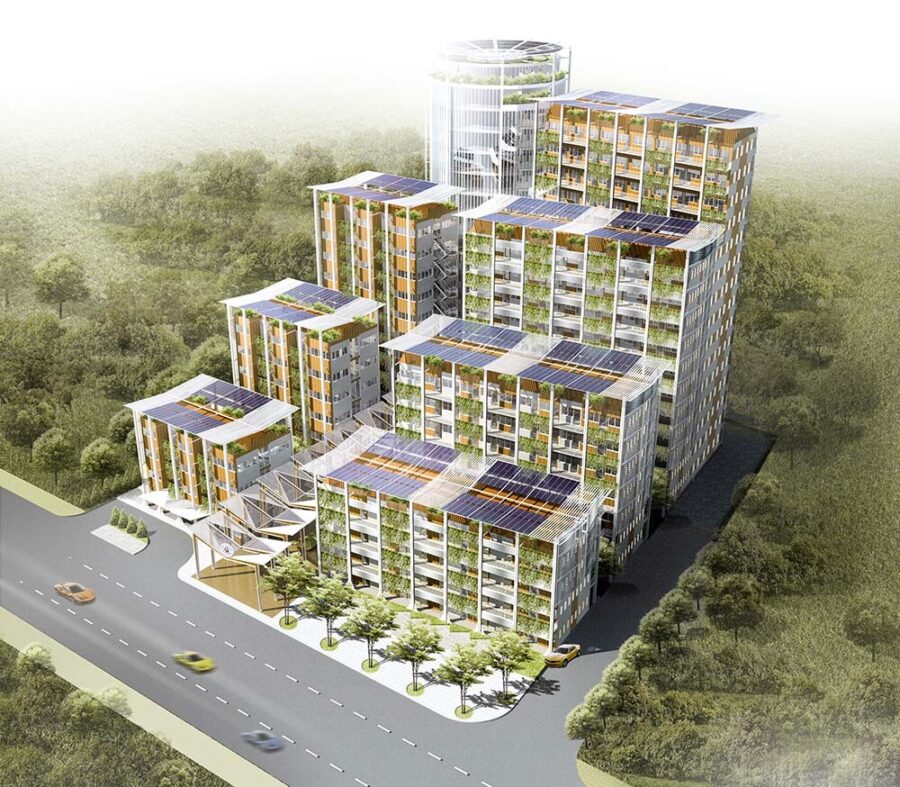 Thiet Ke Benh Vien Tac Dong Den Suc Khoe 5